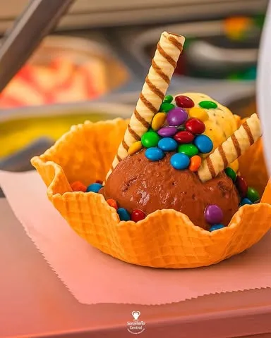 Sorvete na Casquinha